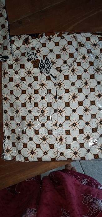 Batik Couple Keluarga Sania Ruffle Ori Ndoro Jowi Dnt Wayang Kotak