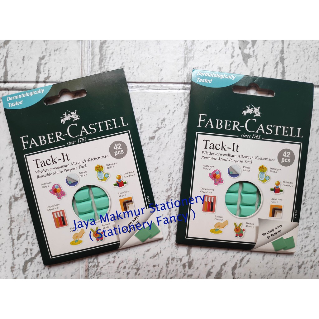 Lem Tack It Faber Castell 30gr Green / Lem Serbaguna