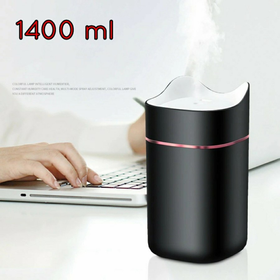 Air Humidifier Diffuser 1400ml + Lampu Tidur RGB - Aroma Terapi K45240