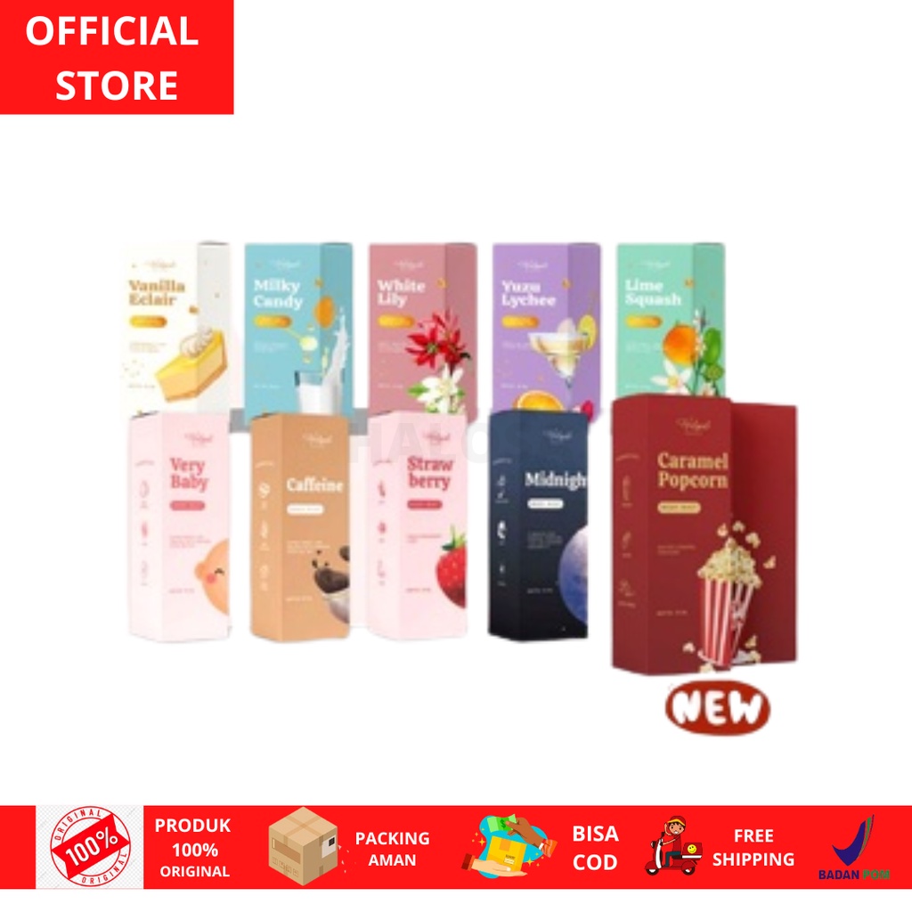 [POPCORN READY SIAP KIRIM] Body Mist Holigrels | Bodymist Holigrels | Holigrels Body Mist | Holigrel