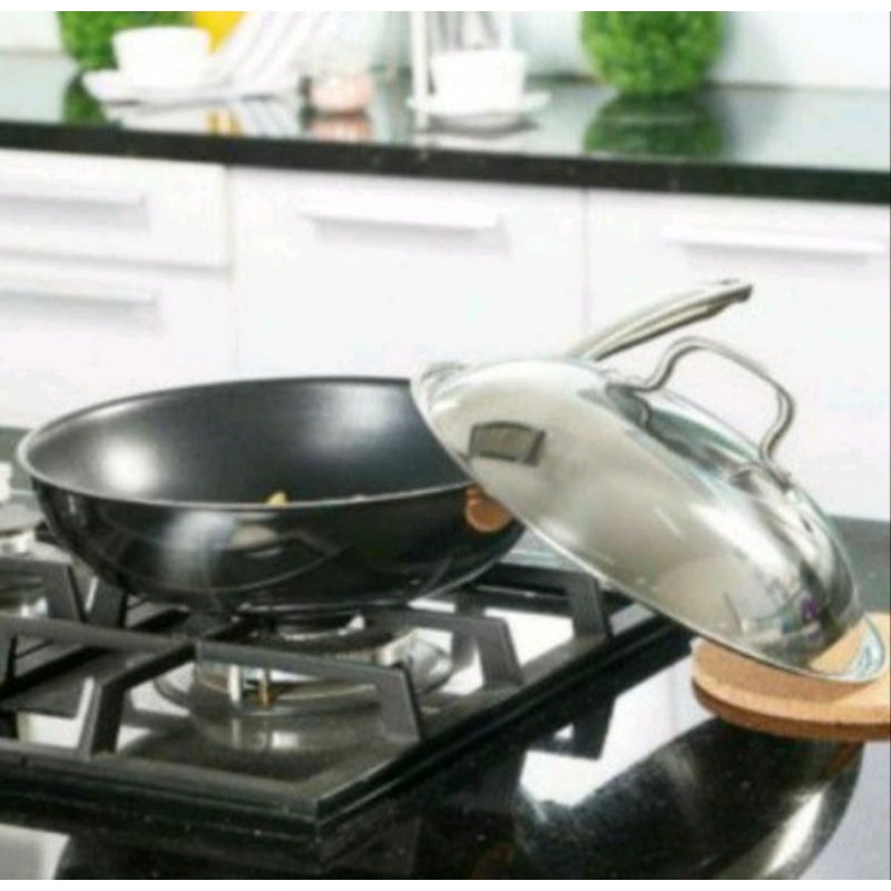 ichef frypan ifa tutup stainless kaca