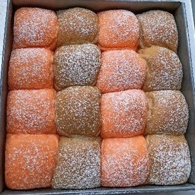 

Japanese milk bun fluffy /Roti japanese mocaorange