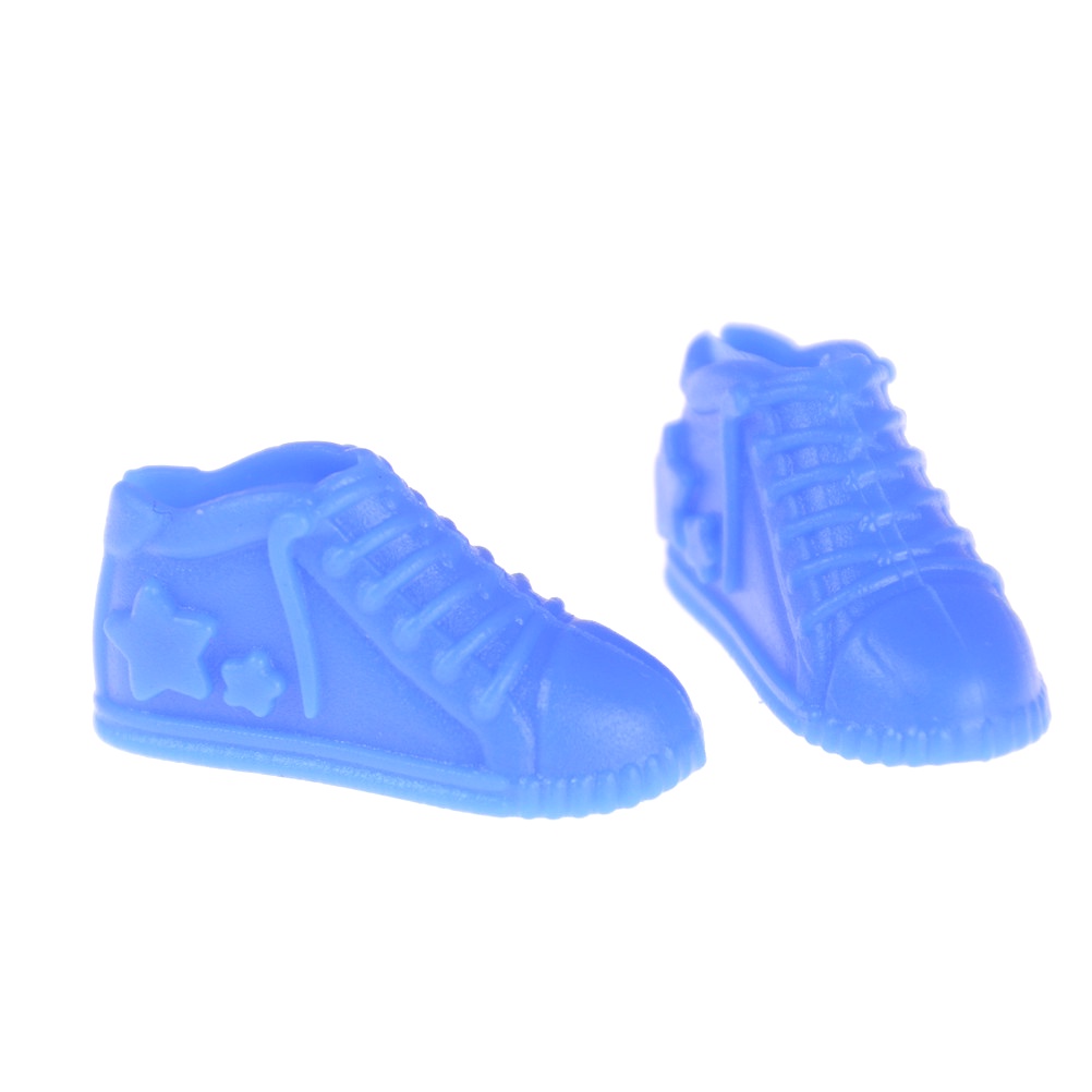 &lt; E2id &amp; &gt; 4 Pasang Sepatu Sport Casual Untuk Boneka Barbie