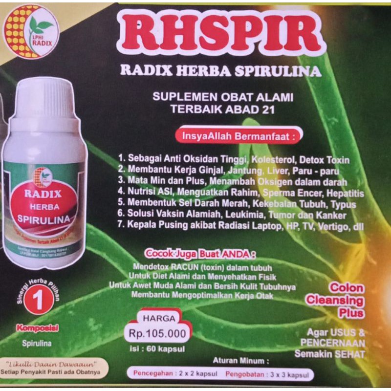 

Herbal Spirulina