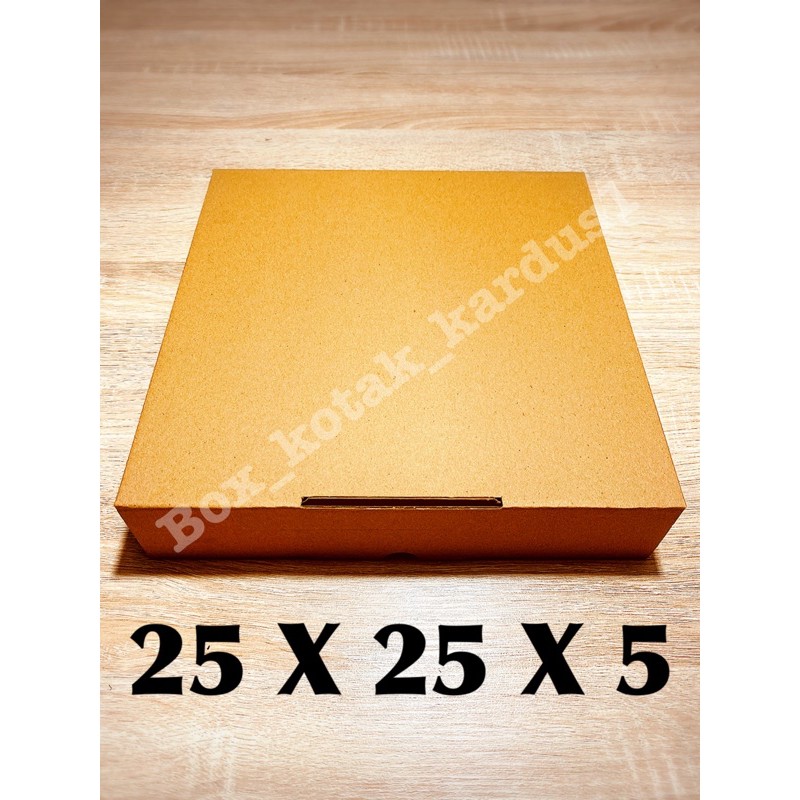 

box kotak kardus 25x25x5 karton box