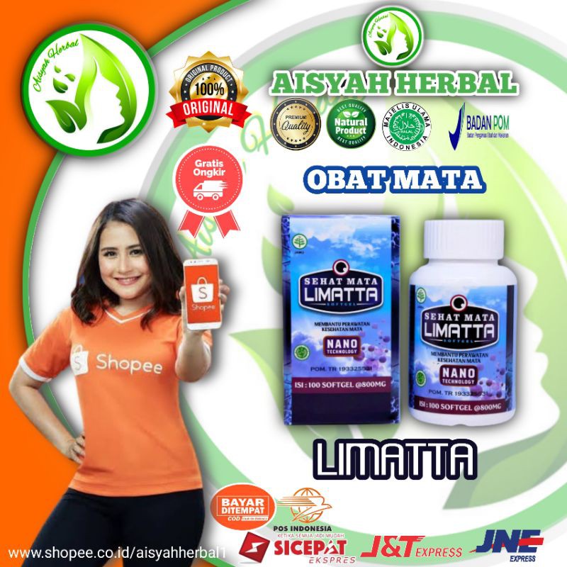 SEHAT MATA LIMMATA ORIGINAL - obat mata minus katarak limata asli