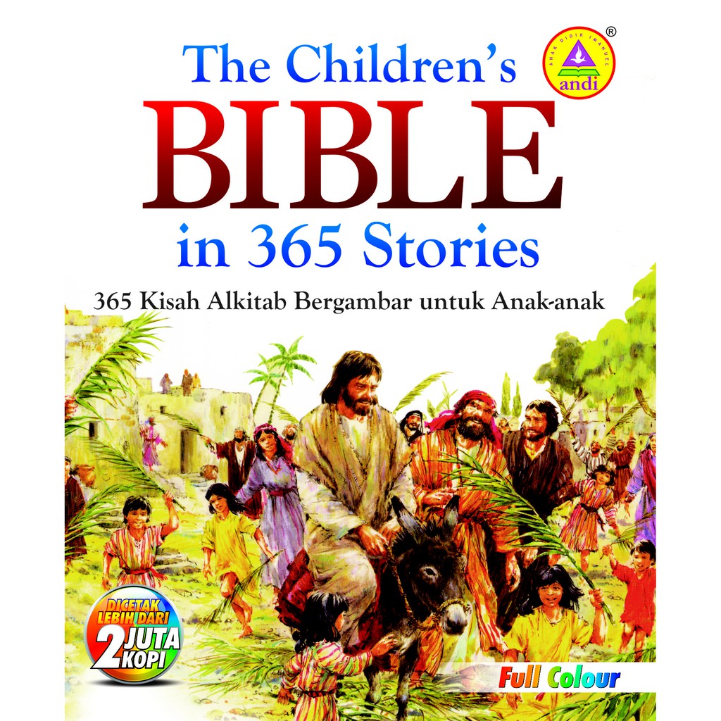 Jual The Children`s Bible In 365 Stories, 365 Kisah Alkitab Bergambar ...