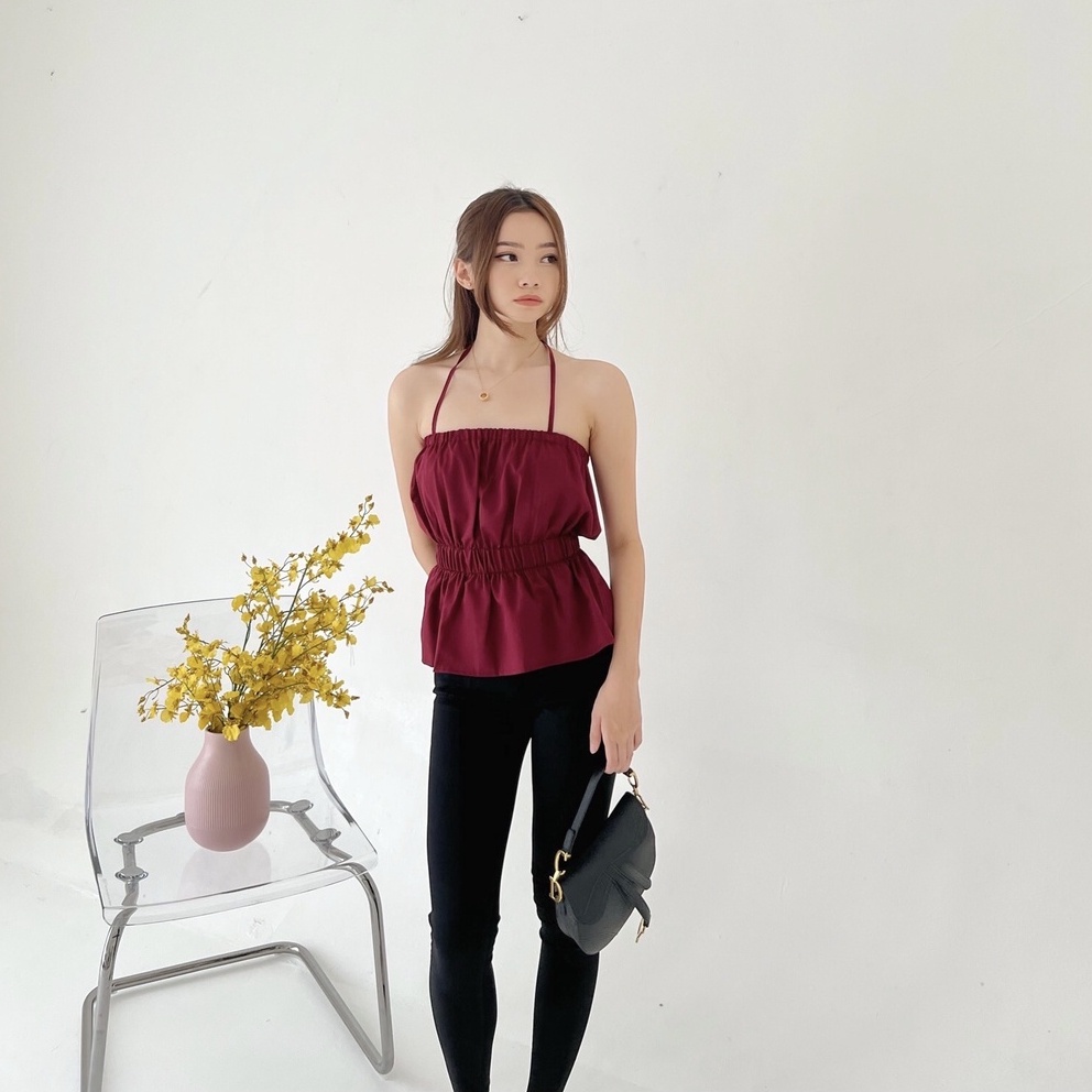 [ Marveile ] Willow Two Ways Top / Tops Wanita