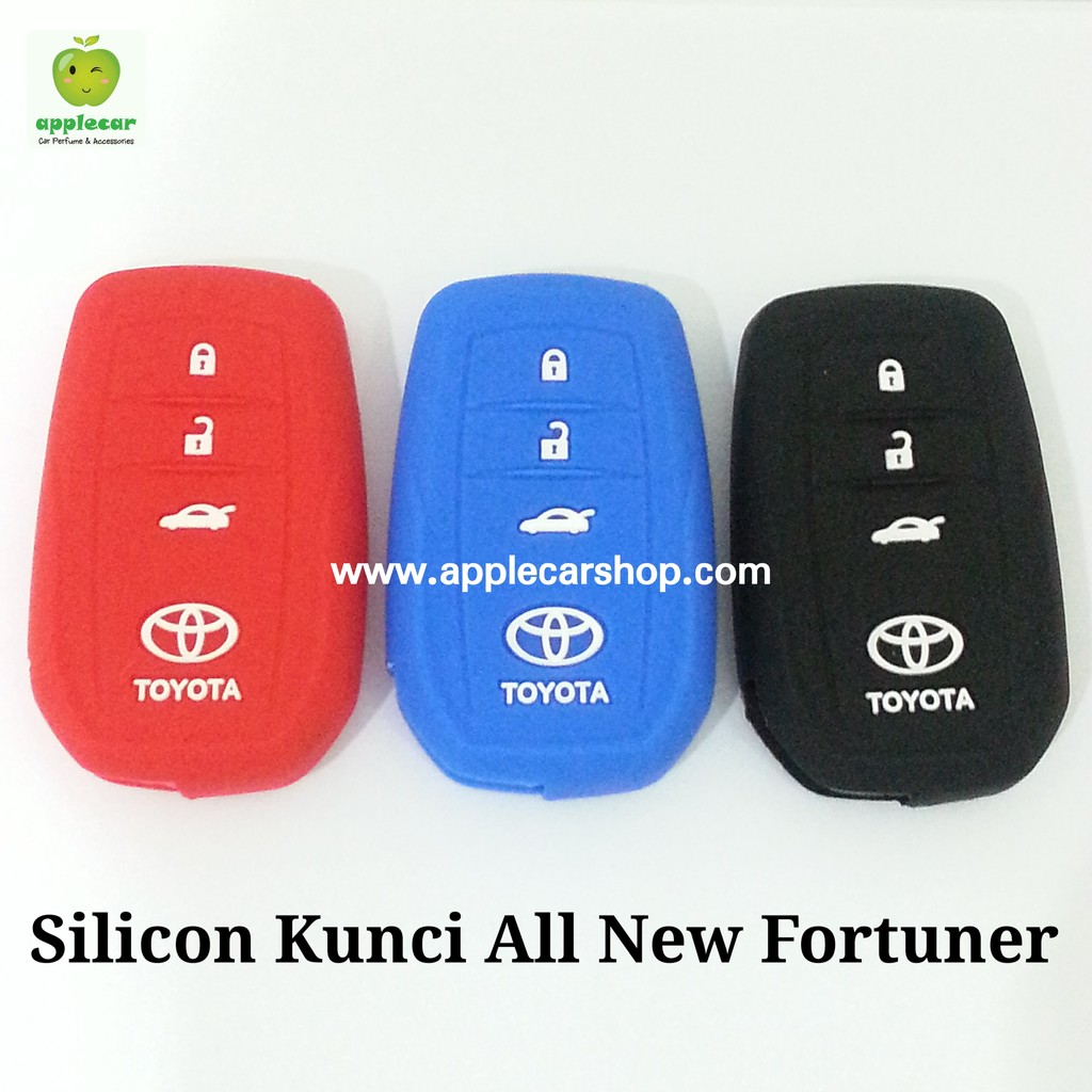 Cover kondom sarung silicon silikonremote kunci mobil all new fortuner