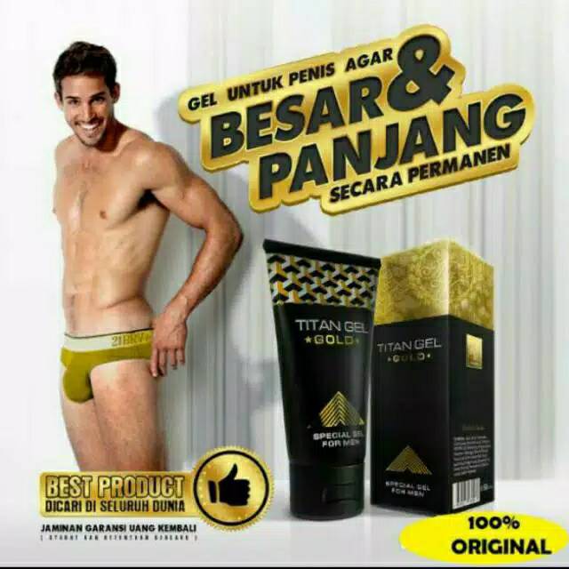 [Bisa COD] PEMBESAR_KELAMIN / TINTAN GELL GOLD ORYGINAL !!! Herbal solusi untuk pria di ranjang