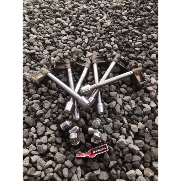Stang Jrs original set jalu & peninggi  stenlis pnp ninja