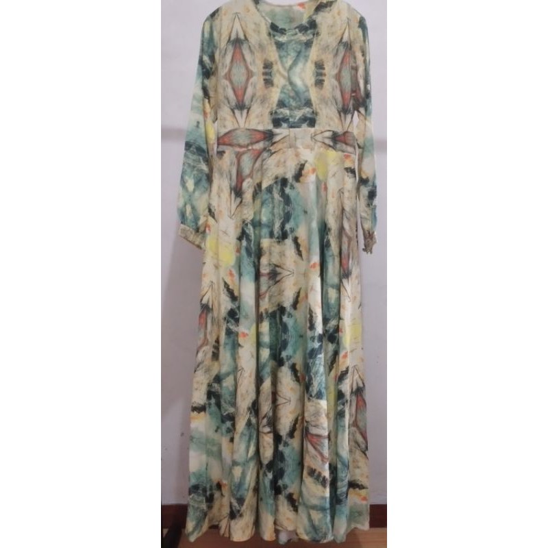 Gamis muslim Oki Setiana Dewi/ Baju muslim wanita ori by OSD preloved