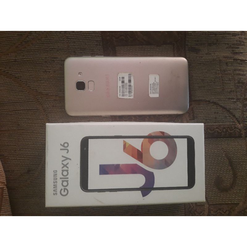 Hp Bekas Second Rusak Samsung J6 Ram 3 Intenal 32