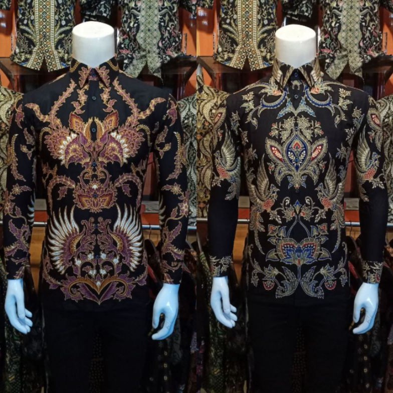Batik Alisan Slimfit lengan panjang 