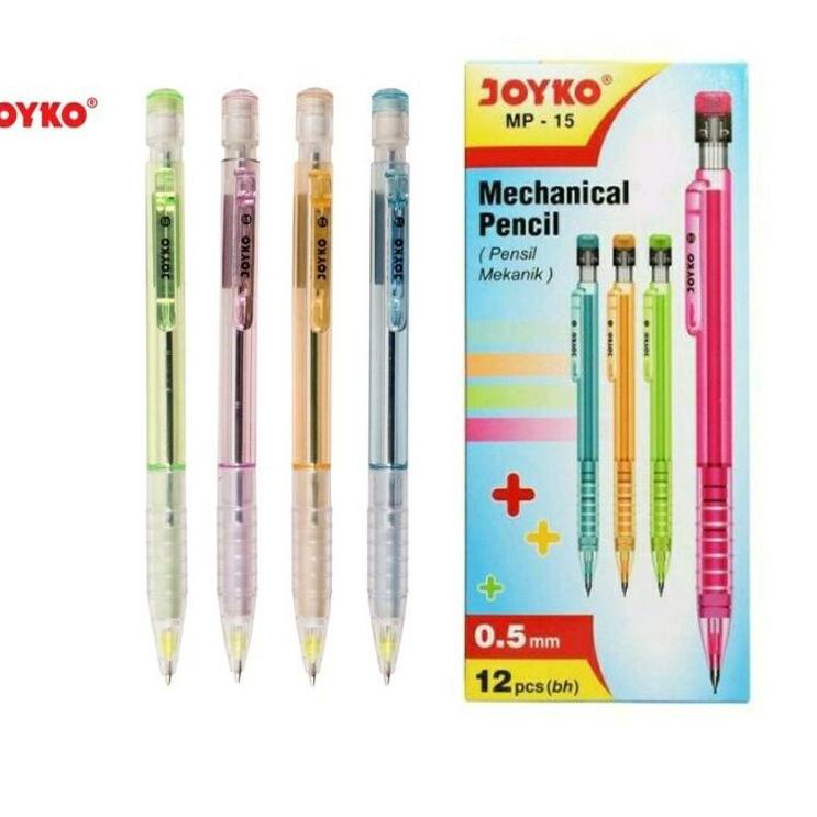 

Paling Sesuai.. Pensil Mekanik Joyko Mp - 15 / (12pcs)