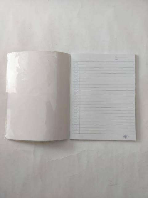 

H7Y Sampul Plastik Buku 100 Lembar Ukuran Kwarto