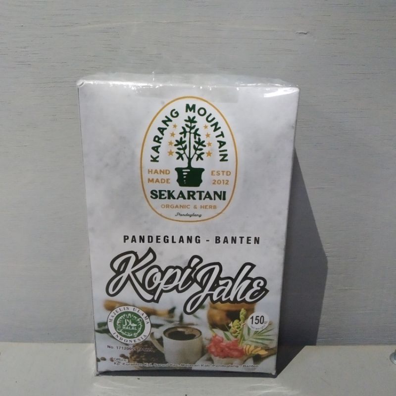 

kopi jahe sekartani pandeglang herbal 120gr