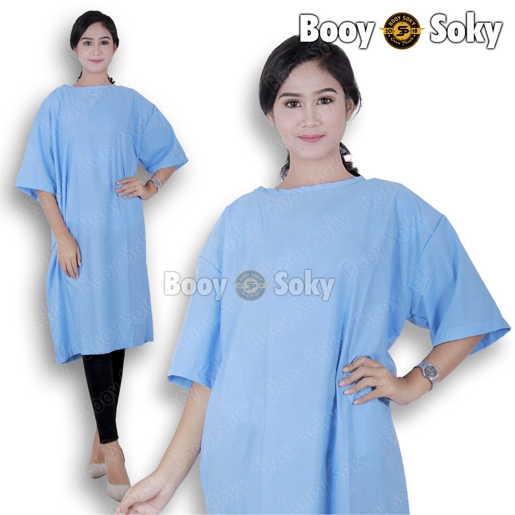 Baju Pasien Operasi  / Baju Orang Sakit Lengan Pendek