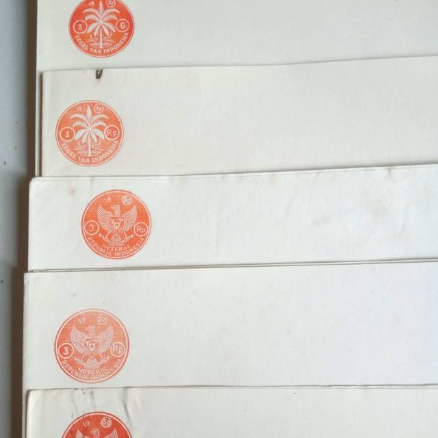 

Koleksi Kertas Segel / Leges / Materai Jadul !!