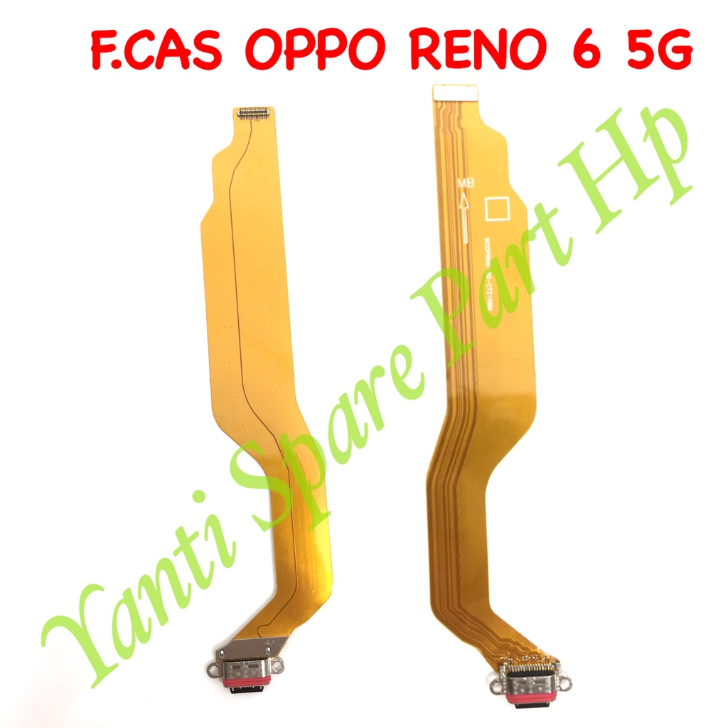 Flexible Connector Charger Oppo Reno 6 5G Original Terlaris New