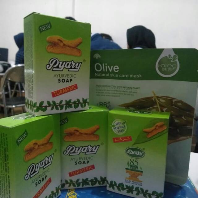 Sabun Arab pyary , lotion Scarlett , cream turmeric