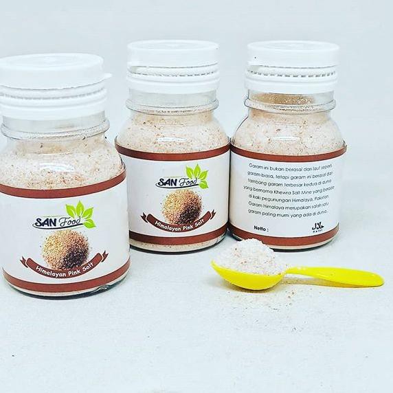

*(Ready)* Himalayan Pink Salt 120 gr Sanfood Organic ♨