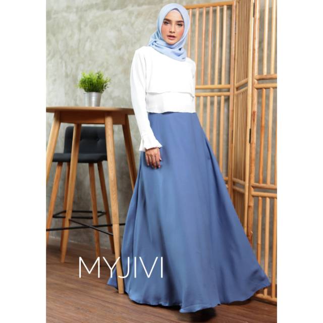 SELENA DRESS TWO TONE BY MYJIVI