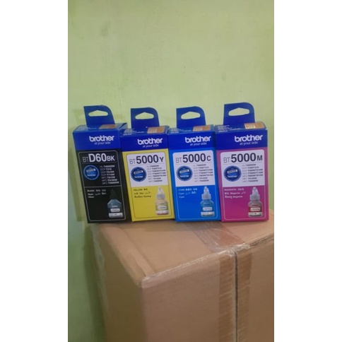 Tinta printer brother bt5000 btd60bk DCP T710W t310 T300 T500W T510W T700W T800W T810DW T910DW T4500DW