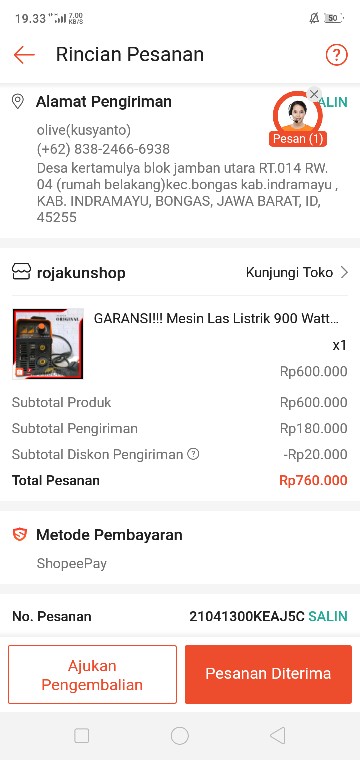 Garansi!!! Mesin Las Listrik 900 Watt 900w Welding Inverter Travo Trafo Megatec