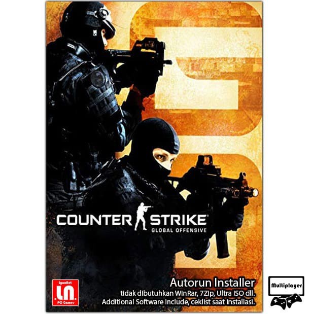 Terbaru Counter Strike Global Offensive (CS:GO) Online - PC DVD Game Shoot - softcover Diskon