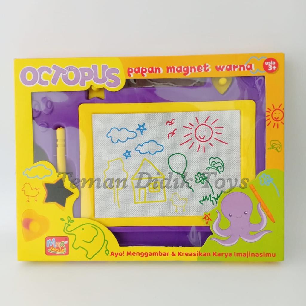 

Papan Tulis Magnet Berwarna / Coloured Magnetic Drawing Board