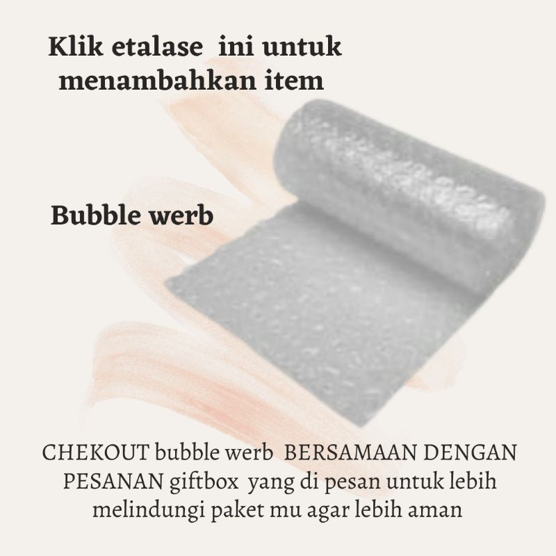

Bubble werb/pelindung paket /giftbox/