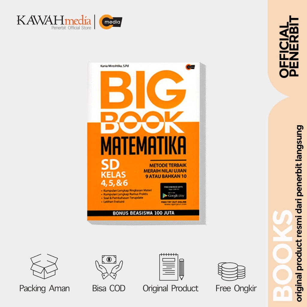 BIG BOOK MATEMATIKA SD KELAS 4, 5, & 6