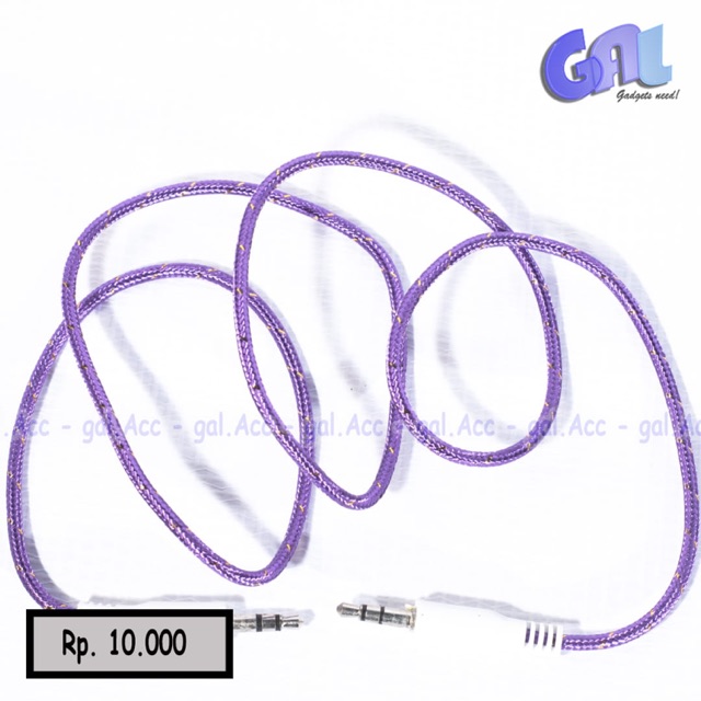 KABEL AUX JEK MOBIL AUX AUDIO JECK