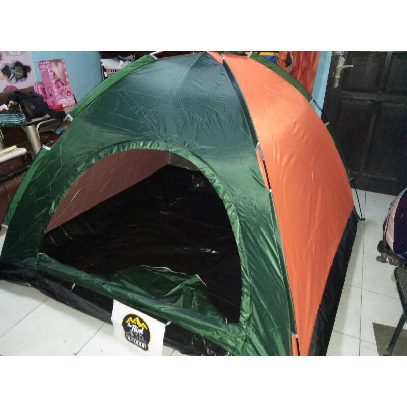 Tenda mendaki / Oudor / Tenda Kemah / Tenda adventure tenda dome kapasitas 6 orang Kualitas Ter
