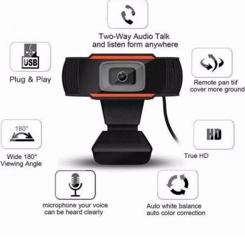 CAMERA USB WEBCAM HD WEB-01 720P KAMERA WEBCAM LAPTOP KOMPUTER