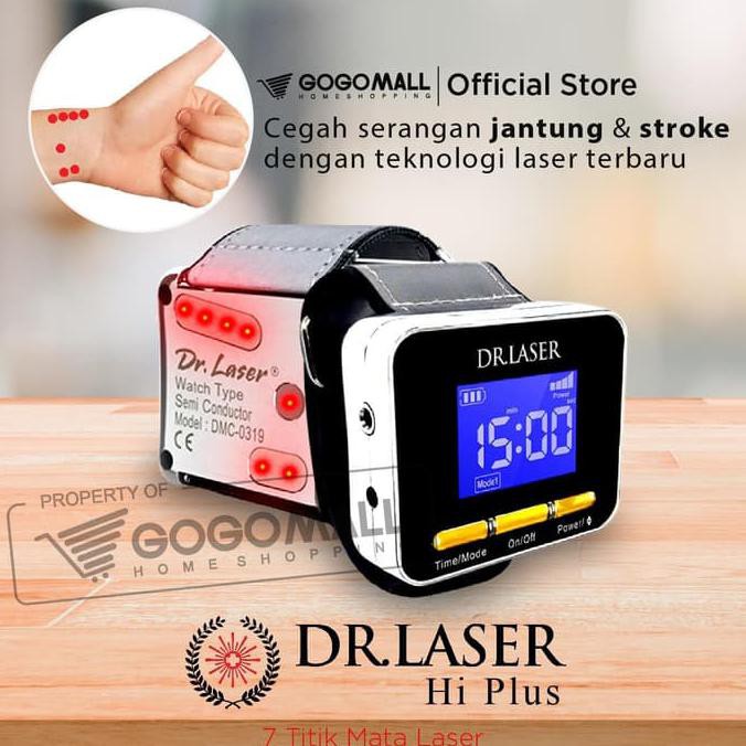 DR. LASER HI PLUS - JAM TANGAN KESEHATAN DENGAN AKULASER