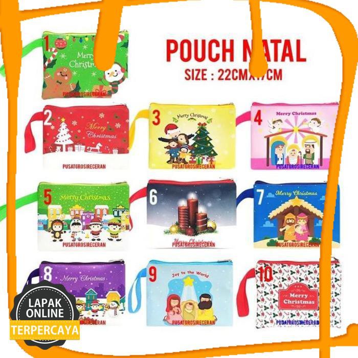 

Hot Sale Custom Pouch Bisa Pakai Nama Souvenir Gereja Ulang Tahun Lebaran Imlek Jaminan Mutu