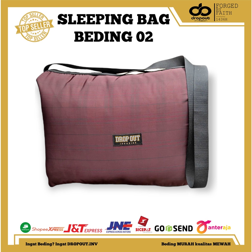 Sleeping Bag Beding NO 02 Beding ahbab beding karkun sleeping bag outdoor hangat sleeping bag ahbab 