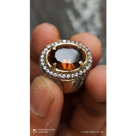 BATU NATURAL MEIDEIRA CITRINE RING + MEMO