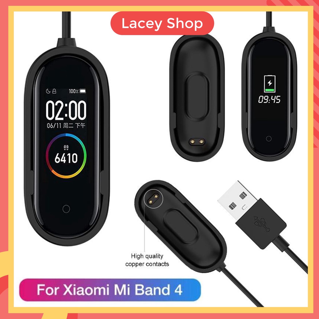 Kabel USB Charger Pengisi Daya Xiaomi Mi Band 3 5/6 4