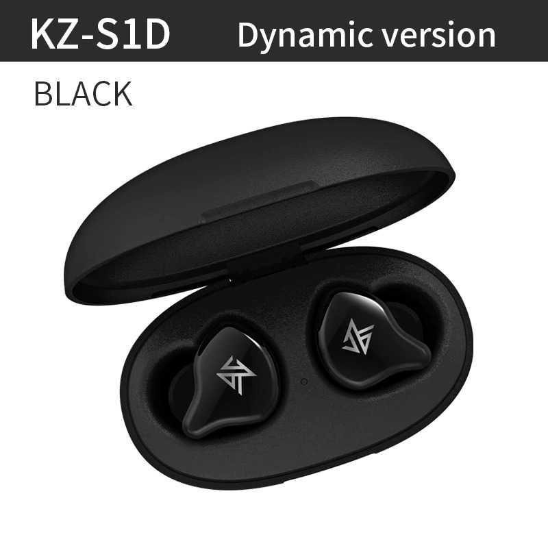 PROMO - KZ TWS True Wireless Earphone Bluetooth 5.0 Dynamic Driver - KZ-S1D