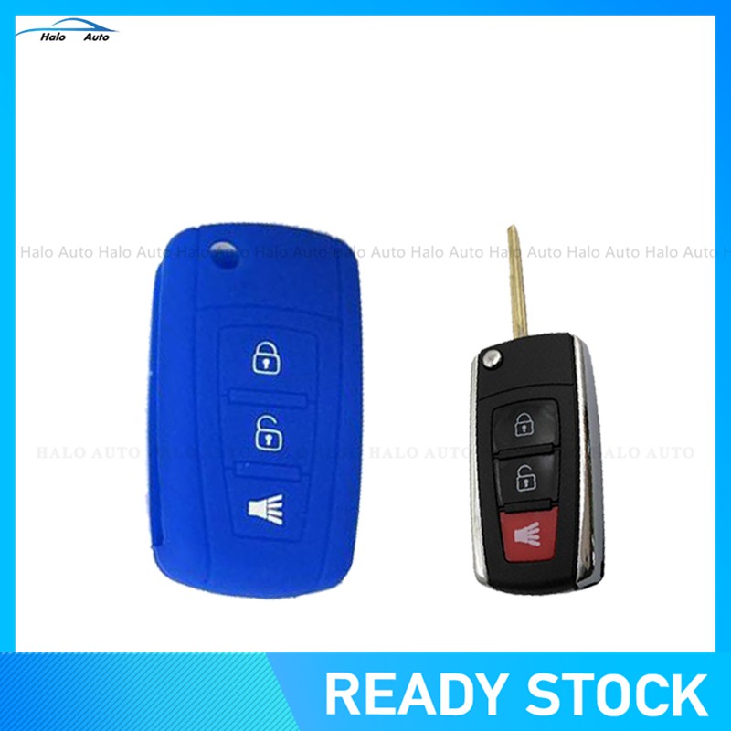 Case Cover Kunci Mobil Bahan Silikon untuk Remote Tombol Proton exora 3