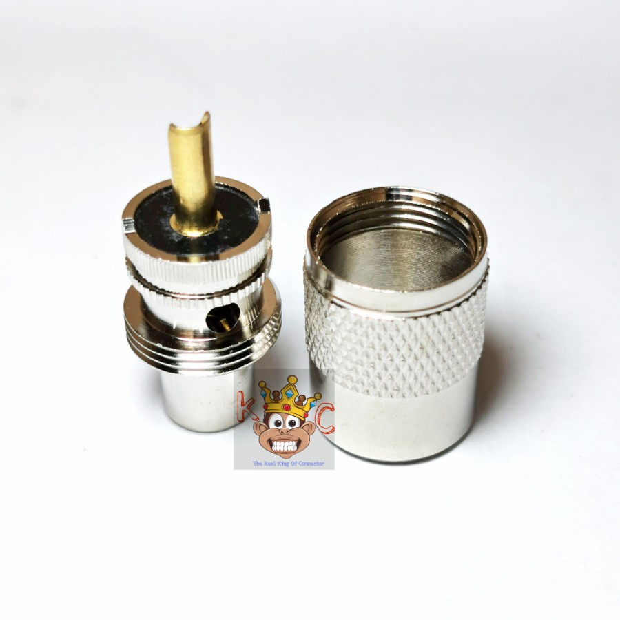 KONEKTOR PL MALE 5D RG6 GOLDPIN