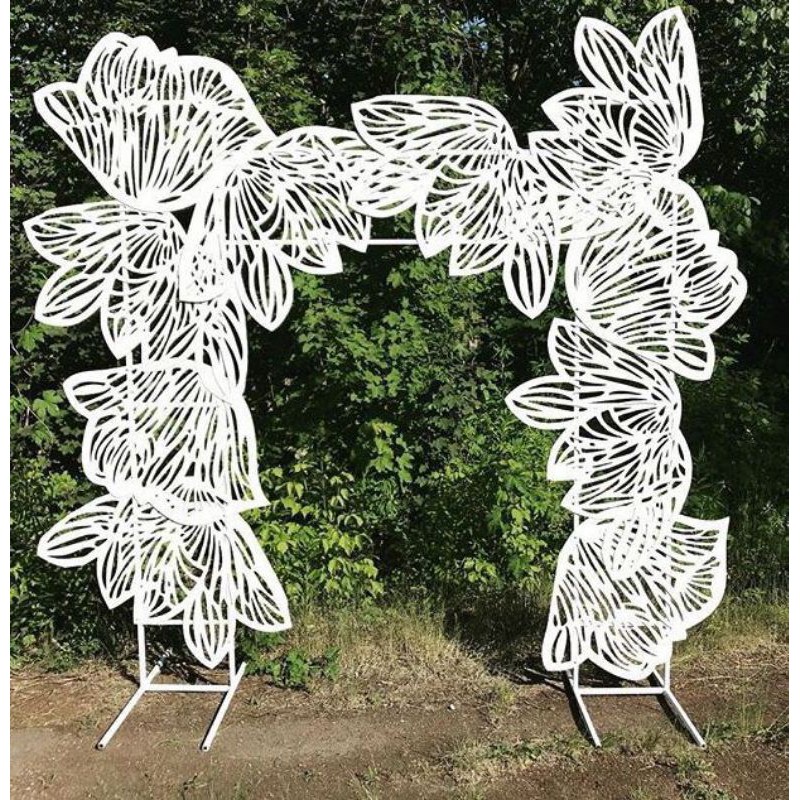 backdrop dekorasi pelaminan gapura / pergola / photobooth / lamaran