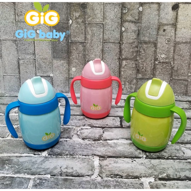 GIG Baby stainless steel vacuum straw cup