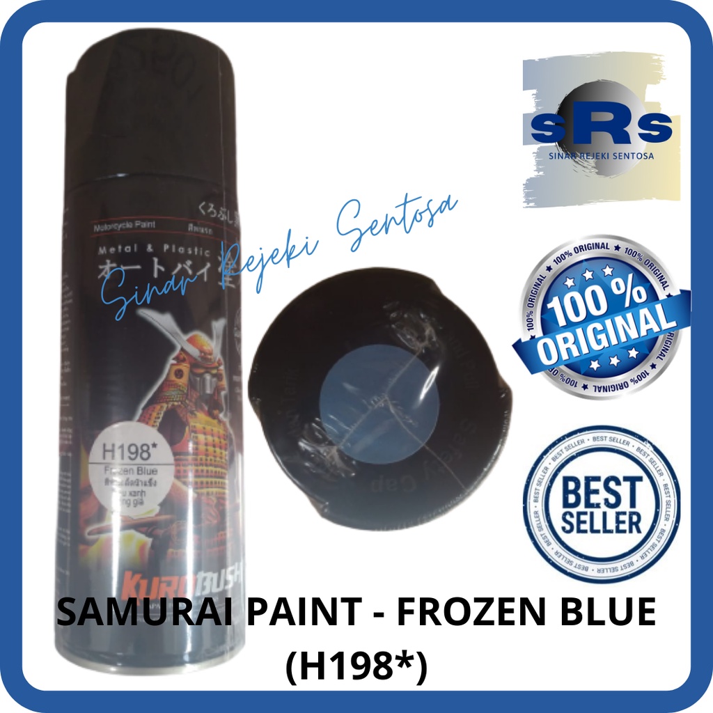 SAMURAI PAINT - CAT SAMURAI AEROSOL H198* FROZEN BLUE