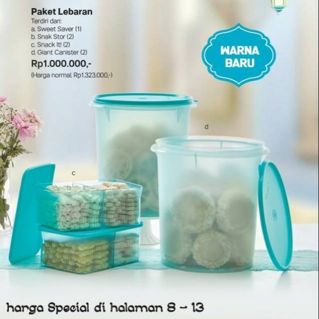 Duokenz - Tupperware paket lebaran