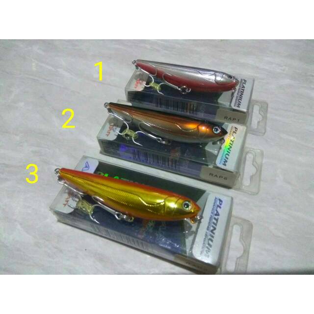 Lure Sotelo platinum 85mm Topwater