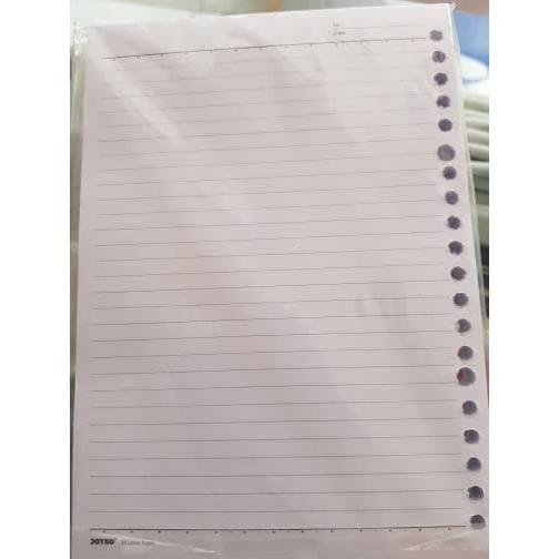 

Order Langsung Refill Loose Leaf Joyko A5 100 lembar Diskon